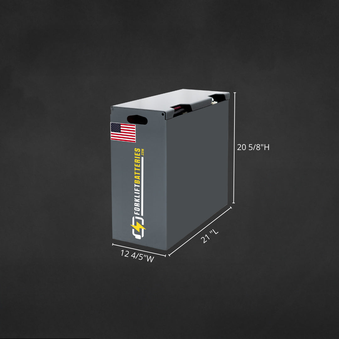 12-85-9 (24 Volts) Forklift Battery – With Cover