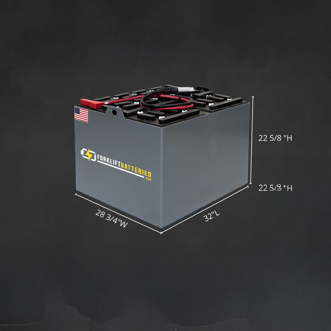 18-85-19 (36 VOLTS) Forklift Battery – 32" x 29"