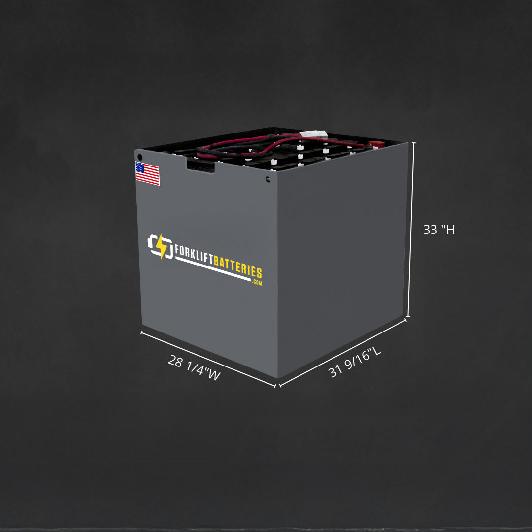 24-125-13 (48 VOLTS) Forklift Battery 32"x29"