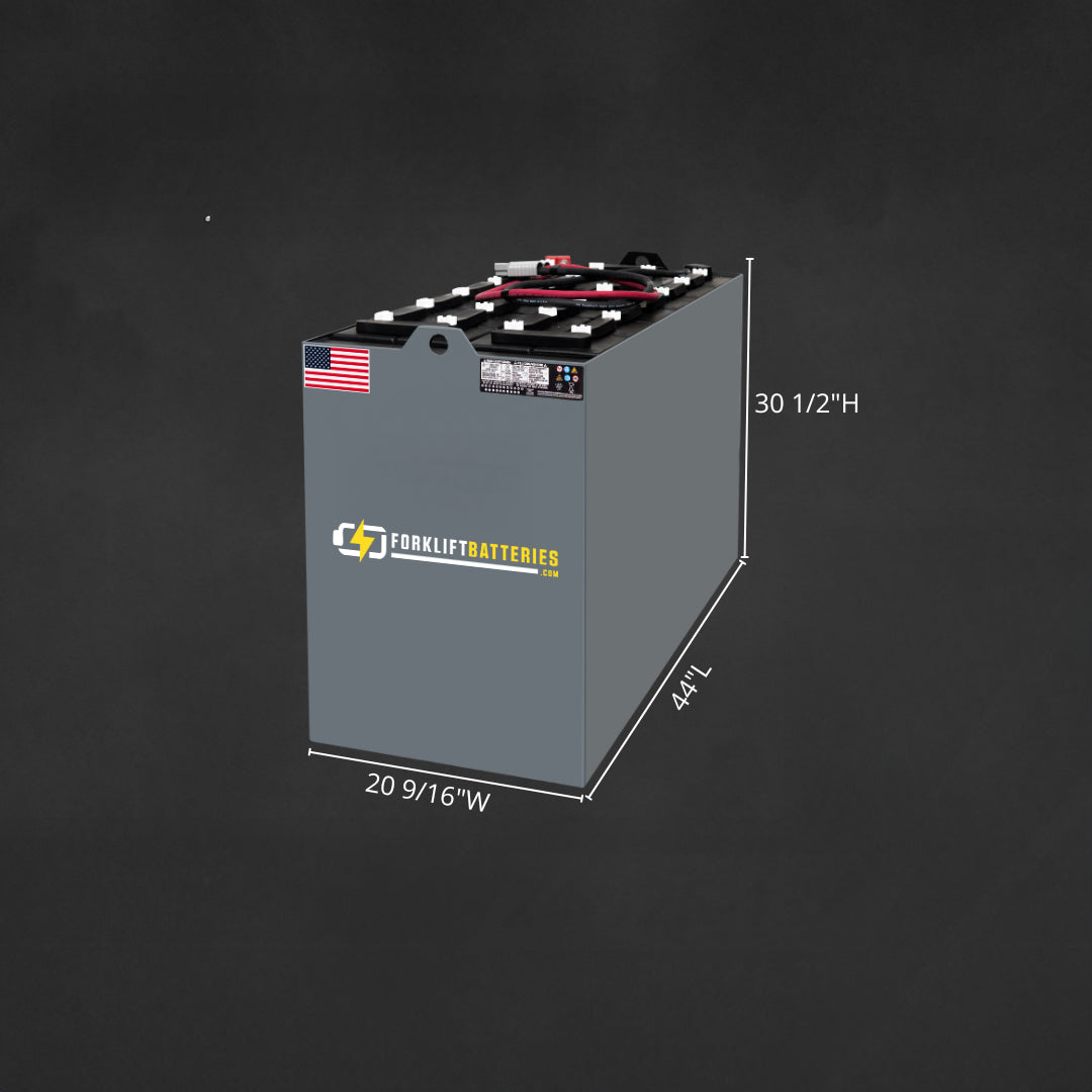 24-125-13 (48 VOLTS) Forklift Battery 44"x21"