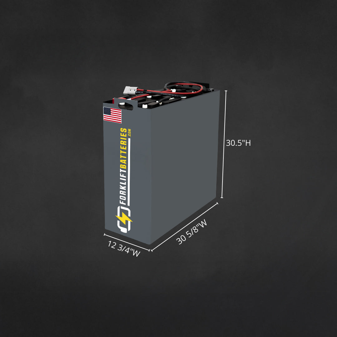 12-125-13 (24 Volts) Forklift Battery – 30" x 13"