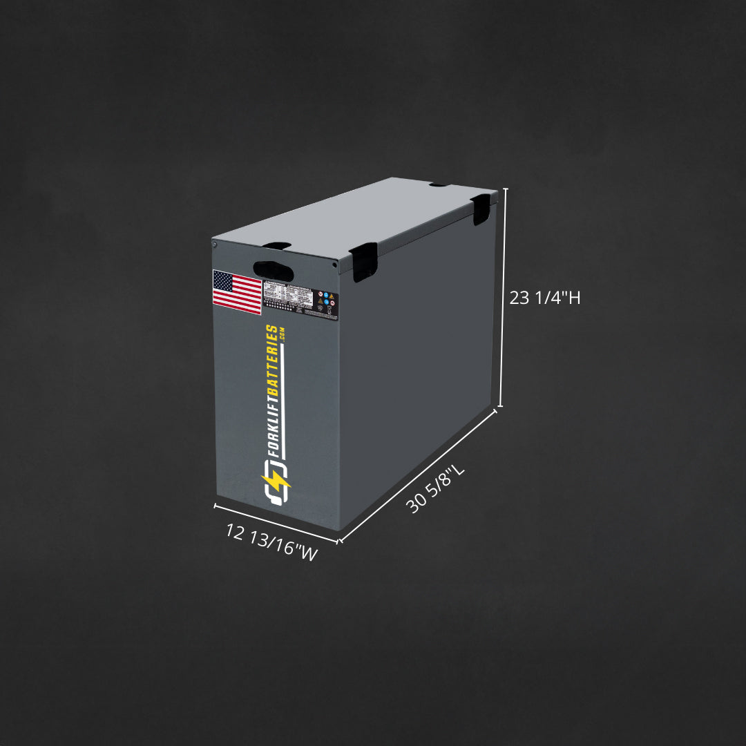 12-85-13 (24 VOLTS) Forklift Battery – With Cover