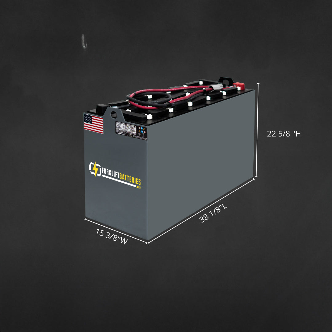 18-85-13 (36 VOLTS)  Forklift Battery – 38" x 15.5"