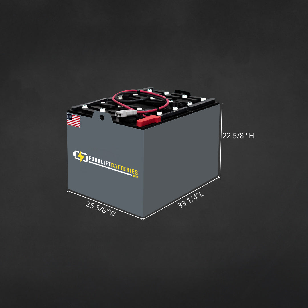 18-85-17 (36 VOLTS)  Forklift Battery – 33" x 25"